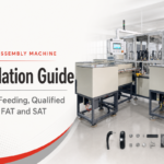 ZEUEE handle assembly machine validation guide for feeding, output, FAT and SAT