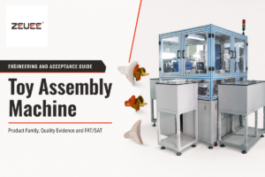 Toy assembly machine engineering guide for product families, quality evidence and acceptance