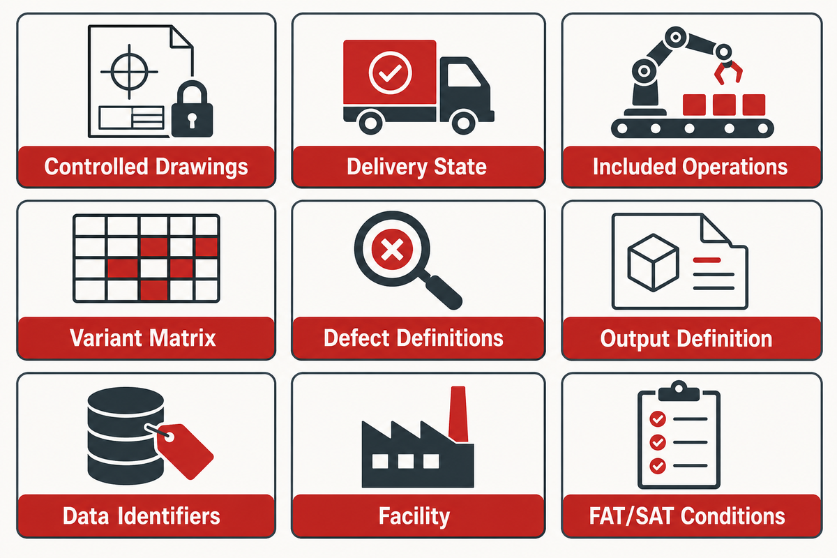 Nine-part engineering evidence package for a custom toy assembly machine discussion