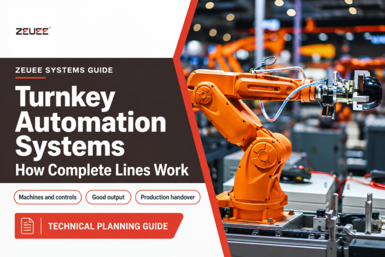 Schlüsselfertige Automatisierungssysteme: 7 Fragen zur Planung